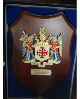 Crest S. Sepolcro in legno