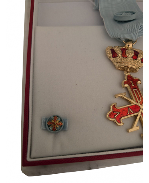Insegna Cavaliere e Dama Ufficiale di Merito Ramo Napoli