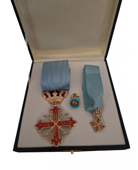 Insegna Cavaliere e Dama di Merito Ramo Napoli