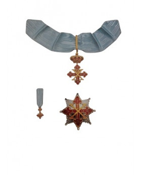 Set Cavaliere Jure Sanguinis con placca