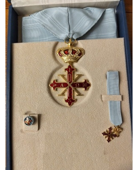 Set Cavaliere Jure Sanguinis con placca Set Cavaliere Jure Sanguinis con placca